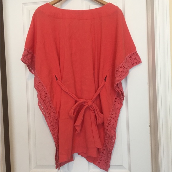 French connection hot pink dress/ cover up - Picture 8 of 8